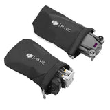 Black soft drone accessory carrying case bag, zippered with MAVIC logo