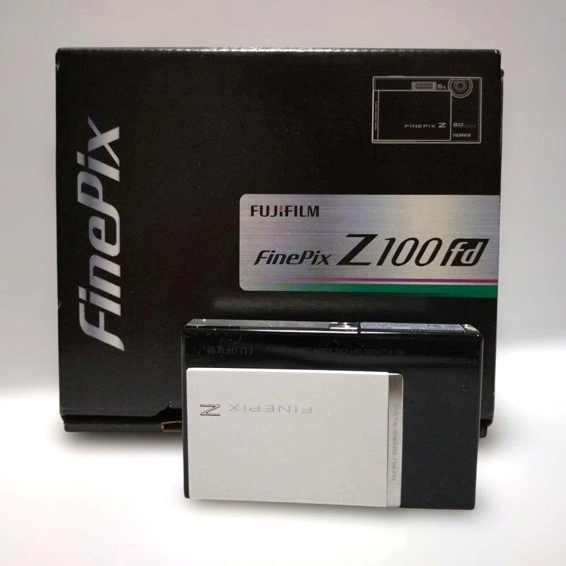FUJIFILM FinePix Z100fd 8MP Compact Camera FUJINON 5x Zoom With Box