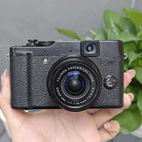 90%NEW FUJIFILM X10 12MP Digital Camera with 4X Optical Zoom Black EXR CMOS