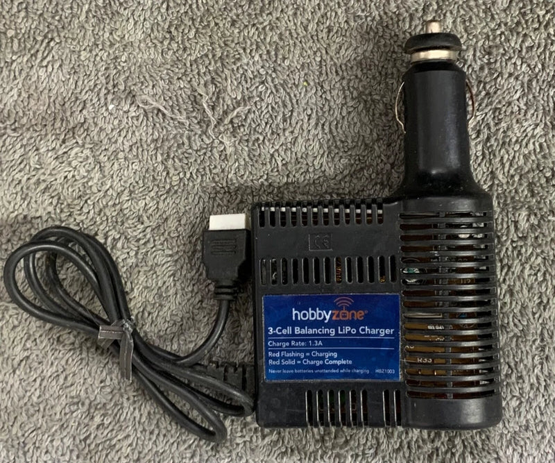 HobbyZone 1.5A AC Power Supply HBZ1004 & 3-Cell LiPo Balancing Charger HBZ1003 Battery