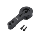 25T RC servo horn, CNC aluminum clamping arm with two mounting screws
