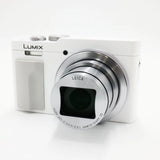 Panasonic LUMIX TZ99 DC-TZ99-W White Compact Camera Tested Working From Japan