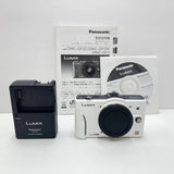 Panasonic LUMIX GF2 body white mirrorless single-lens camera
