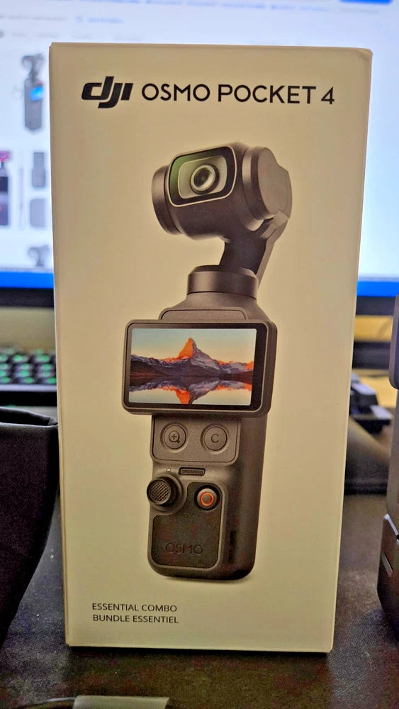 USA SELLER DJI Osmo Pocket 4 Essential Combo 4K 240fps Action Gimbal Camera