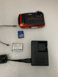 Fujifilm FinePix XP90 Orange Waterproof Digital Camera