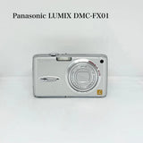 [Exc+] Panasonic Lumix DMC-FX01 6MP 3.6x Zoom Digital Camera Silver From Japan