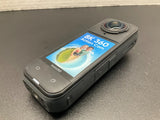 Insta360 X5 8K Pocket Action Video Camera, Midnight Black Display unit