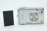 Fujifilm FinePix F10 6.3MP Compact Digital Camera Silver From Japan Tested