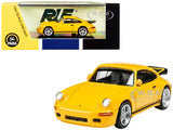 1987 RUF CTR YELLOWBIRD BLOSSOM YELLOW 1/64 DIECAST MODEL CAR PARAGON PA-55291