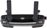 DJI remote controller with two vertical antennas, grip grips and buttons