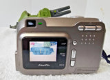 Fujifilm FinePix 2650 Digital Camera 2.0MP Silver Bundle with 256MB xD Working!