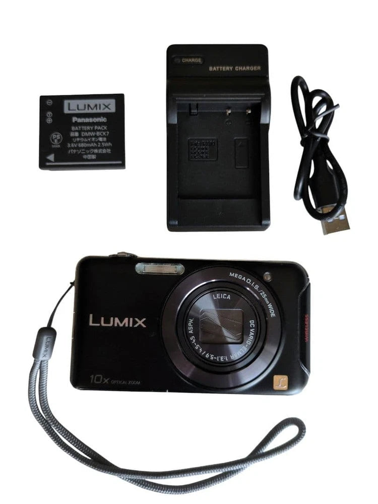 Excellent Panasonic LUMIX DMC-SZ5 Popular Color Optical 10x Zoom WIFI