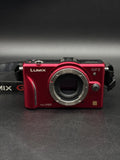 Panasonic Lumix DMC-GF2/ 12.1MP/ Full HD/Red/  Body Only