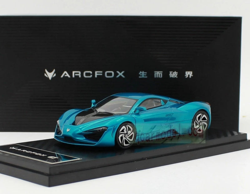1/43 Scale ARCFOX GT DIECAST Car model blue color