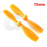 75mm Plastic Propeller Props for Dia 2mm Shaft RC Model Drone Aircraft Quadrotor