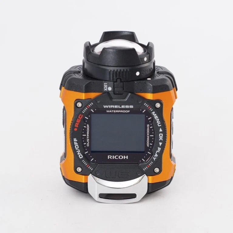 RICOH WG-M1 Orange Waterproof Action Digital Camera from Japan