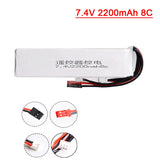 7.4V 2200mAh 8C battery for power control of Tiantianfei X4 Tian7 Futeba T8FG RC
