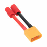 HXT 6mm Male+/Female- to XT90 Male cable 10AWG 5CM wire For Battery Toy FPV UAV