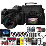 Panasonic Lumix S5 IIX Mirrorless Camera with 20-60mm Lens + 4K Monitor + More