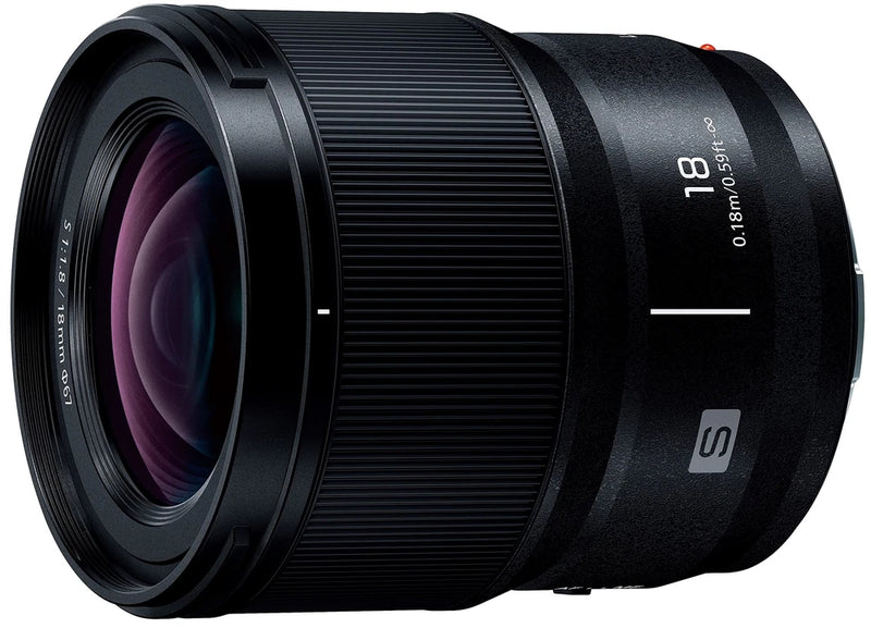 Panasonic LUMIX S-S18 Full Size Mirrorless Single Lens Large Apertu  NEW!