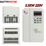 5.5kw 220V Variable Frequency Converter VFD Spindle Motor Speed Control Inverter