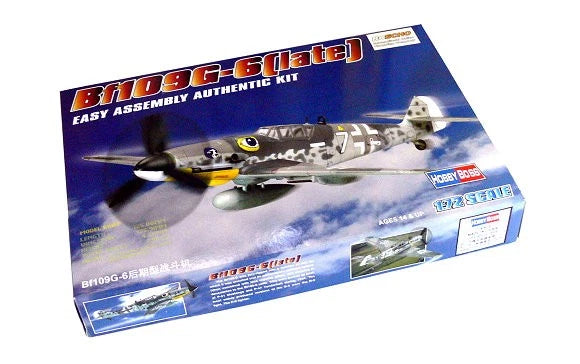 1/72 Bf 109G-6 late aircraft scale model kit in branded box packaging