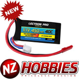 Lectron Pro 11.1V 450mAh 40C Lipo Battery w/ JST Battery