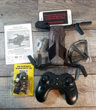 Black Propel flex 2.0 drone with four propellers and black handheld controller