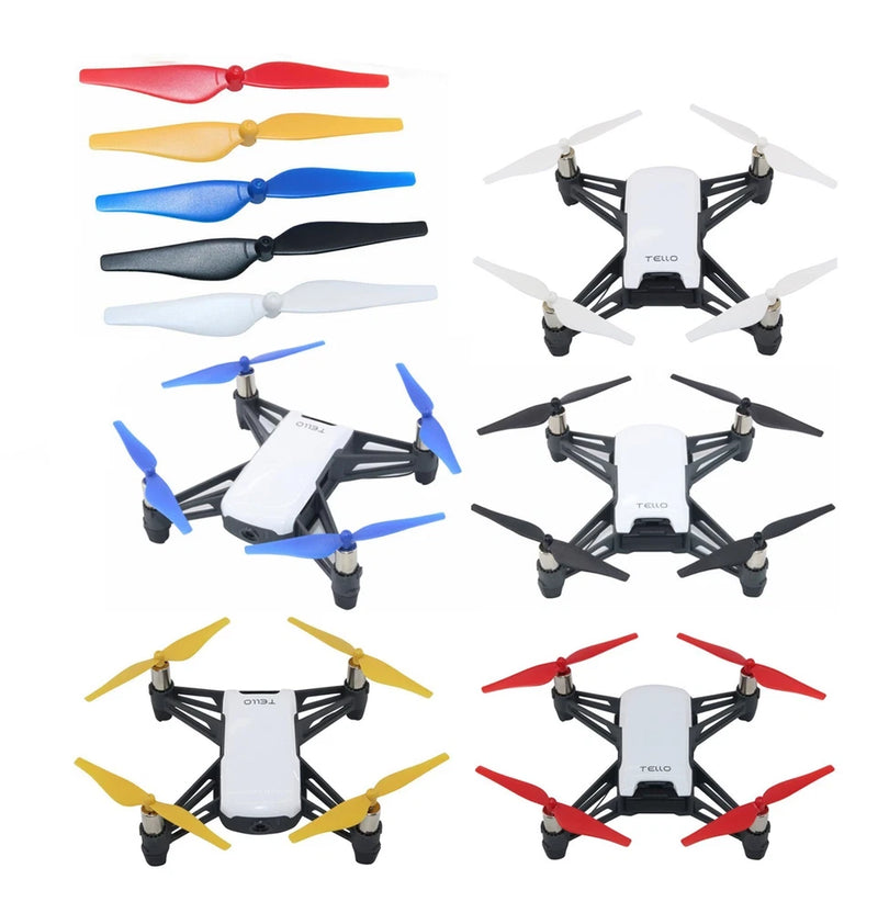 8 Pairs Quick Release/ Lock CCW CW Propellers Blades For DJI Tello Mini RC Drone