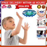 Interactive Hand-Operated Drone with Obstacle Avoidance - Kids & Adults Toy