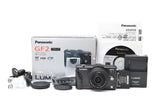 Panasonic Lumix DMC-GF2 Mirrorless Digital Camera Working w/14mm Lens #2880031