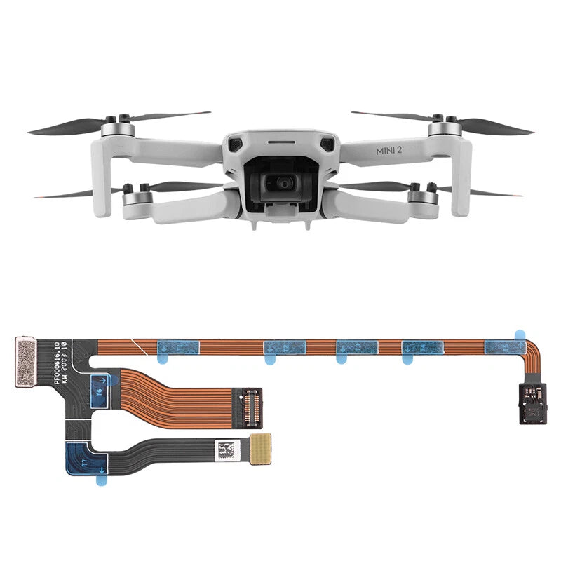 Flat flex cable repair part for DJI Mavic Mini 2 drone, with connectors