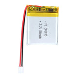 3.7V 500mAh 503035 LiPo Battery JST PH2.0mm 2-Pin Rechargeable Battery