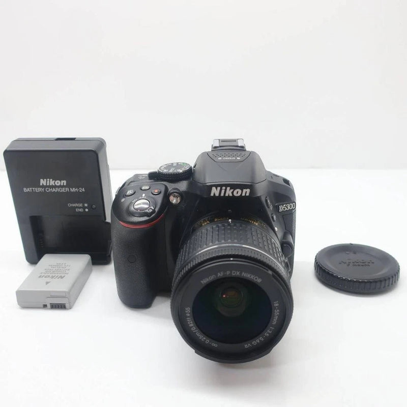 Nikon D5300 DSLR Camera with AF-P 18-55mm Lens Excellent Condition