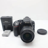 Nikon D5300 DSLR Camera with AF-P 18-55mm Lens Excellent Condition