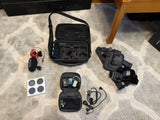 Full Vlogging, Action Cam set up. Camera. ,mics, filters and more