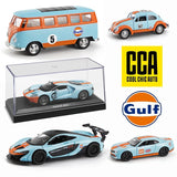 CCA 1:43  Beetle GT  Bus Gulf Oil Co Car Model Alloy Car