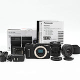 Panasonic LUMIX GF10 12-32mm 35-100mm Mirrorless Camera  black [Top Mint]