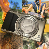 Nikon COOLPIX S9900 Digital Camera 16.0MP 30x Optical Zoom Built-In Wi-Fi Silver