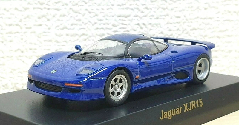 1/64 Kyosho JAGUAR XJR15 XJR-15 BLUE diecast car model