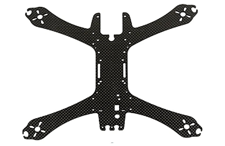Spedix Black Knight 250 replacement Upper carbon fiber frame plate (SPX-83061)