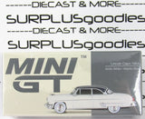 2024 Mini-GT Overseas Box Ed: Arctic White/Atlantic Blue 1954 LINCOLN CAPRI #631