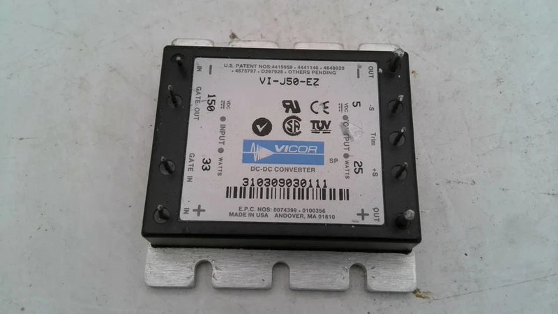 VICOR VI-J50-EZ DC-DC CONVERTER 150V INPUT 5V 25W OUTPUT
