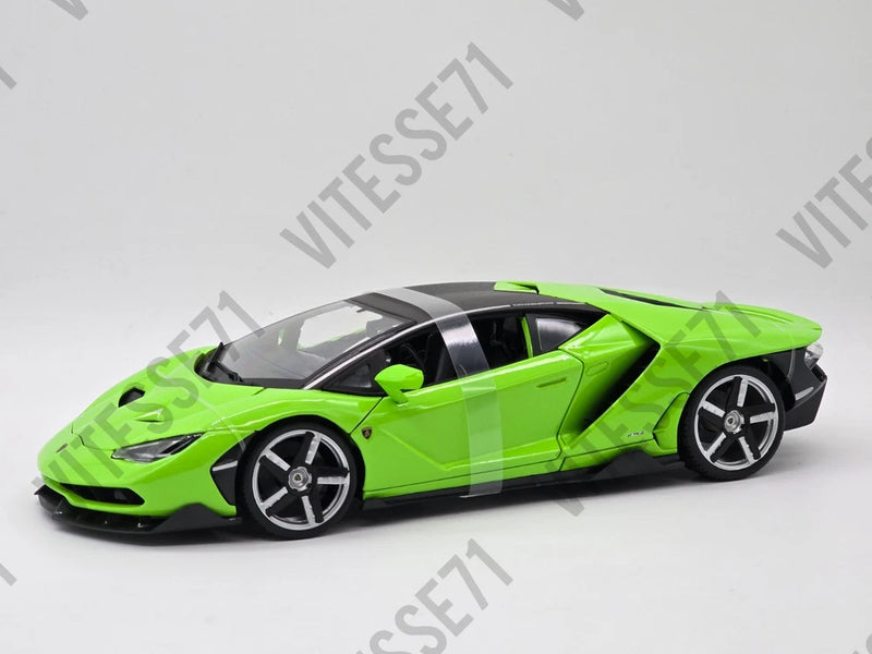 NEW MAISTO 1:18 Scale - Lmborghini Centenario in Green Diecast Model Car