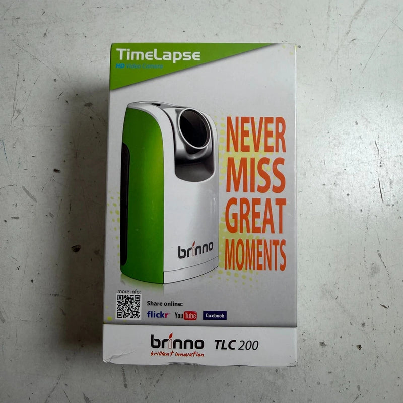 Brinno TLC200 Green 1.44" TFT LCD Display Time Lapse Hd Video Camera NEW