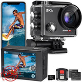 Hiicam 4K 30FPS waterproof action camera black