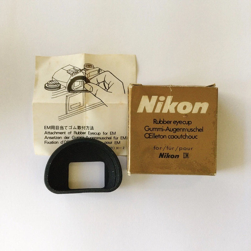 Nikon Rubber Eyecup for FG ? EM?F-501 Film Cameras in Box made in Japan