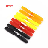 60mm Plastic Propeller Props For 1mm Shaft Dia RC Model Drone Aircraft Quadrotor