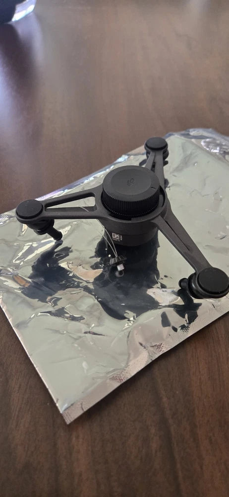 DJI Matrice M210 top-mounted gimbal mounting kit, gray frame with three arms