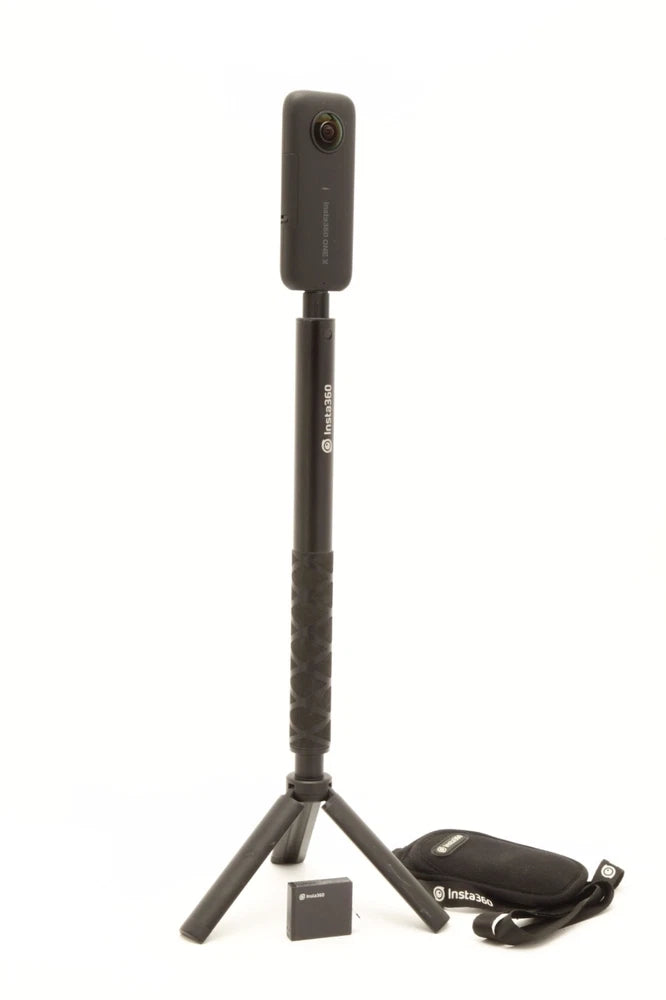 Near Mint Insta360 ONE X Action Camera with Tripod & Case #49688